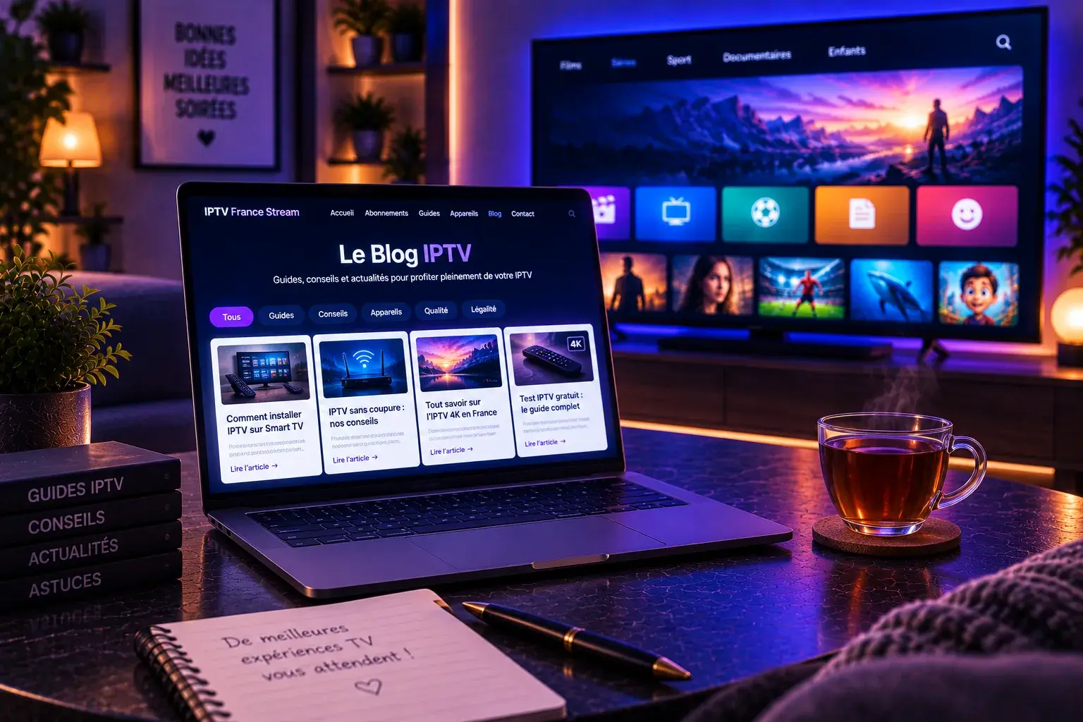 Guides et conseils IPTV — le blog IPTV France Stream